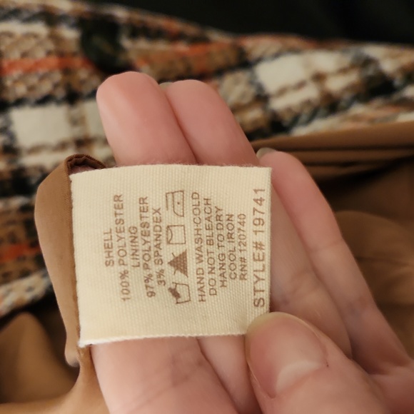 NWT Mystree plaid coat - Picture 9 of 9